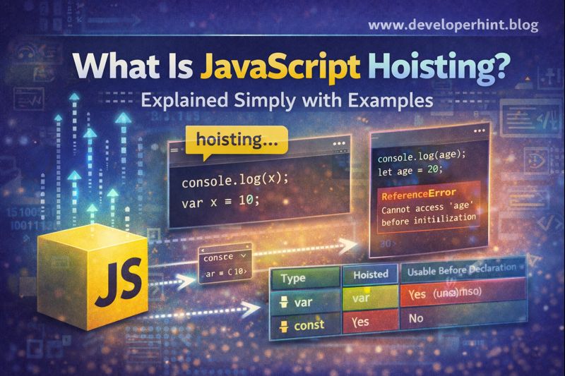 What Is Javascript Hoisting
