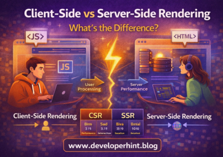 Client Side Vs Server Side Rendering Explained