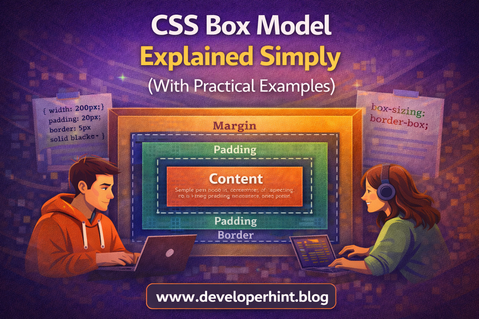 CSS Box Model Explained Simply (With Practical Examples) Css Box Model Explained Simply