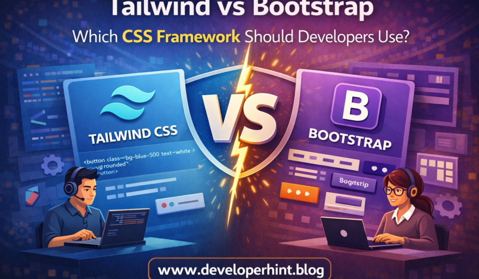Tailwind vs Bootstrap: Which CSS Framework Should Developers Use in 2026? Ailwind Vs Bootstrap