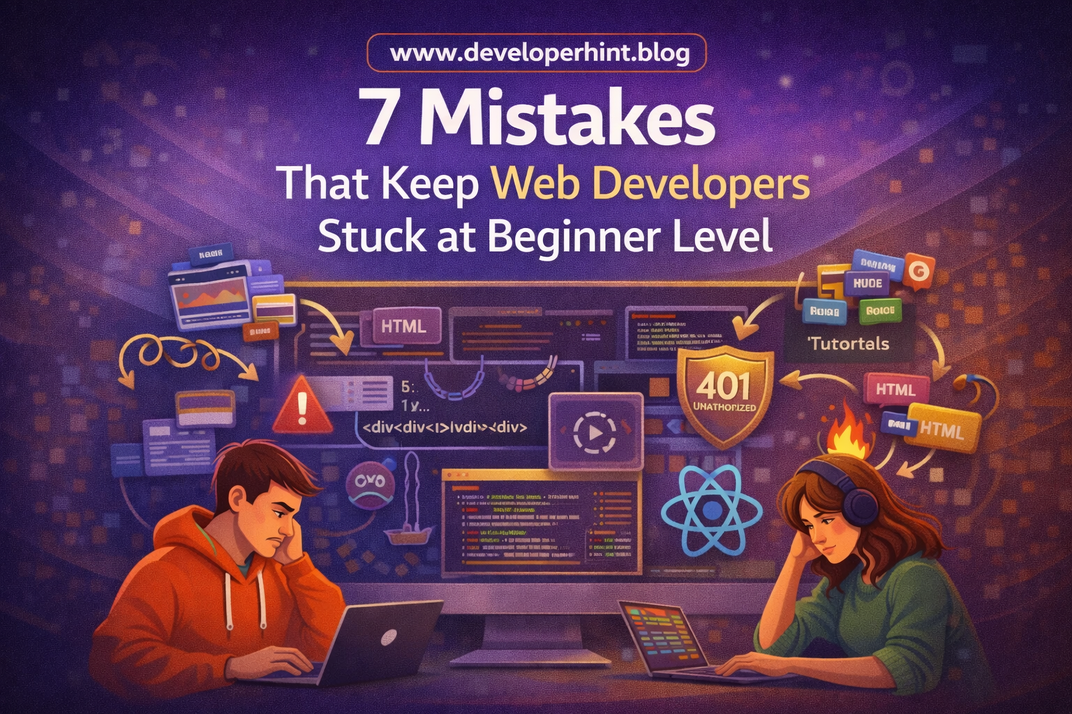 7 Mistakes That Keep Web Developers Stuck at Beginner Level - Developer ...