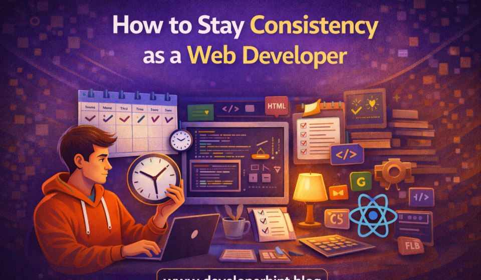 How to Build Consistency as a Web Developer (Even If You’re Busy) How To Stay Consistent As A Web Developer