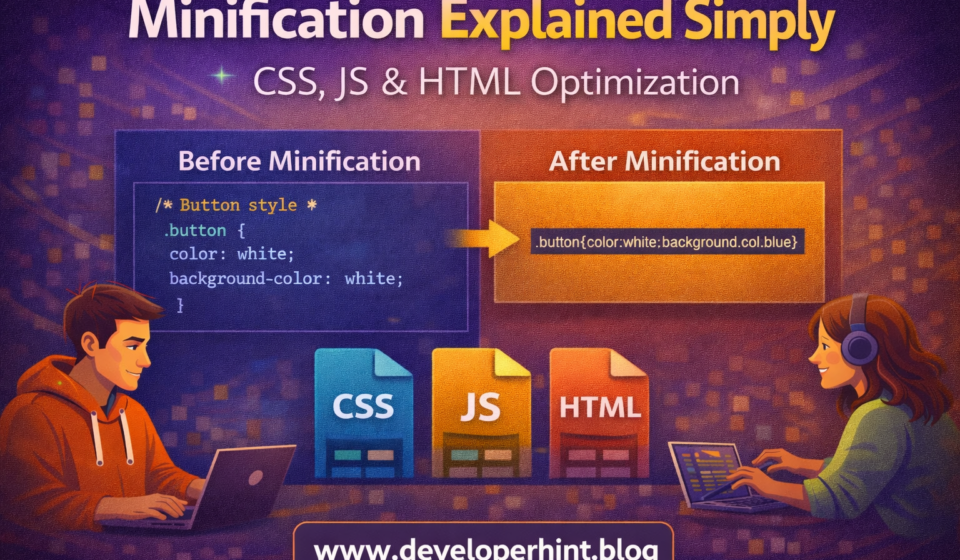 What Is Minification in Web Development? CSS, JS, and HTML Explained What Is Minification In Web Development