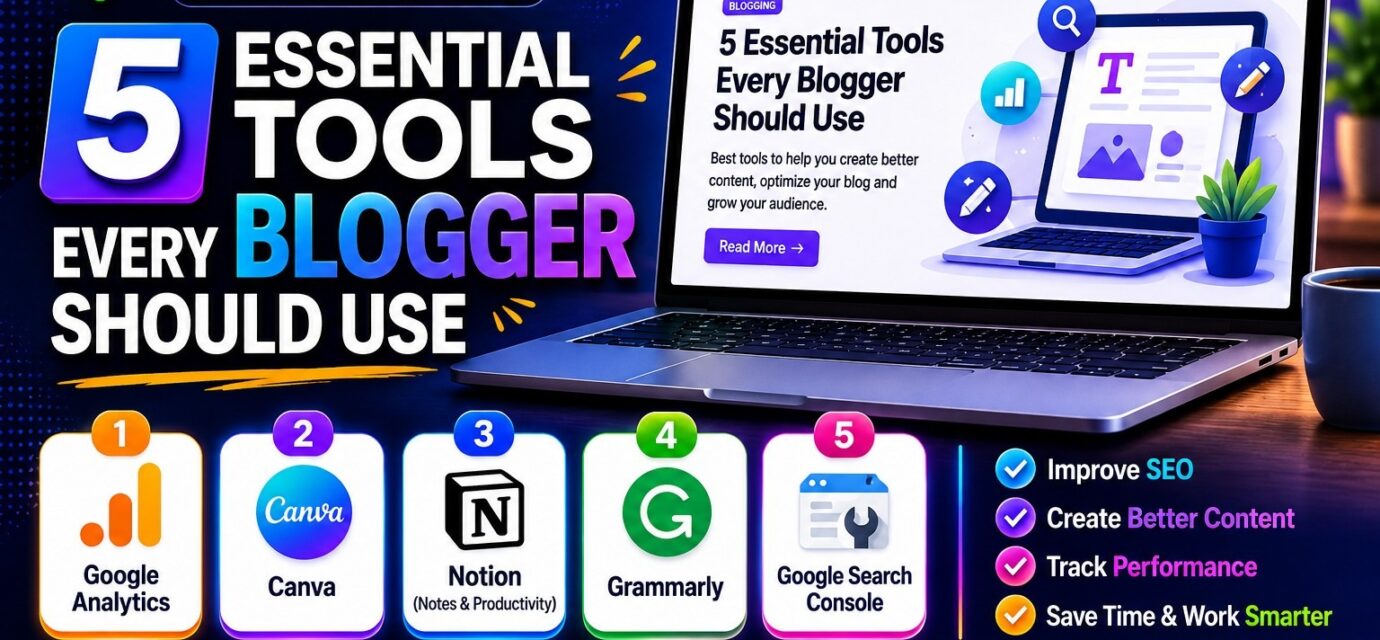 5 Essential Tools Every Blogger Should Seriously Consider Using