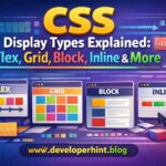 Css Display Types Explained