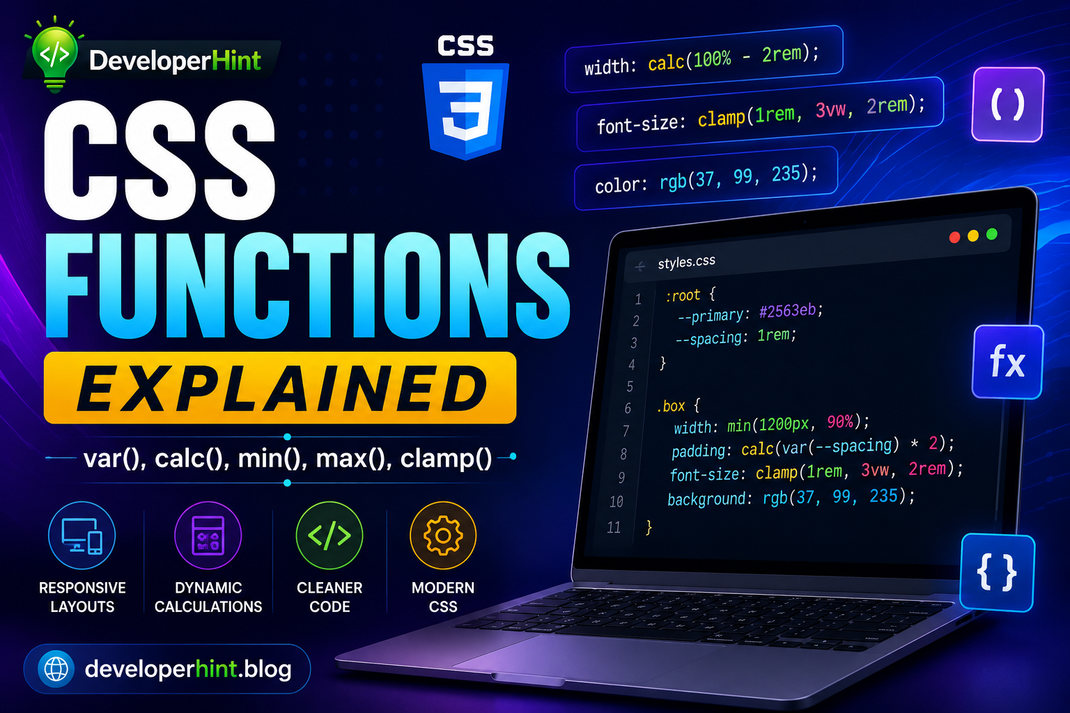 CSS Functions Explained: The Tools That Make Modern CSS Powerful ...