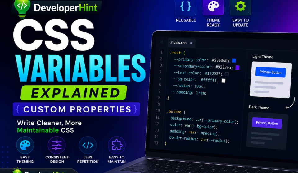 CSS Variables Explained: A Practical Guide to Custom Properties Css Variables