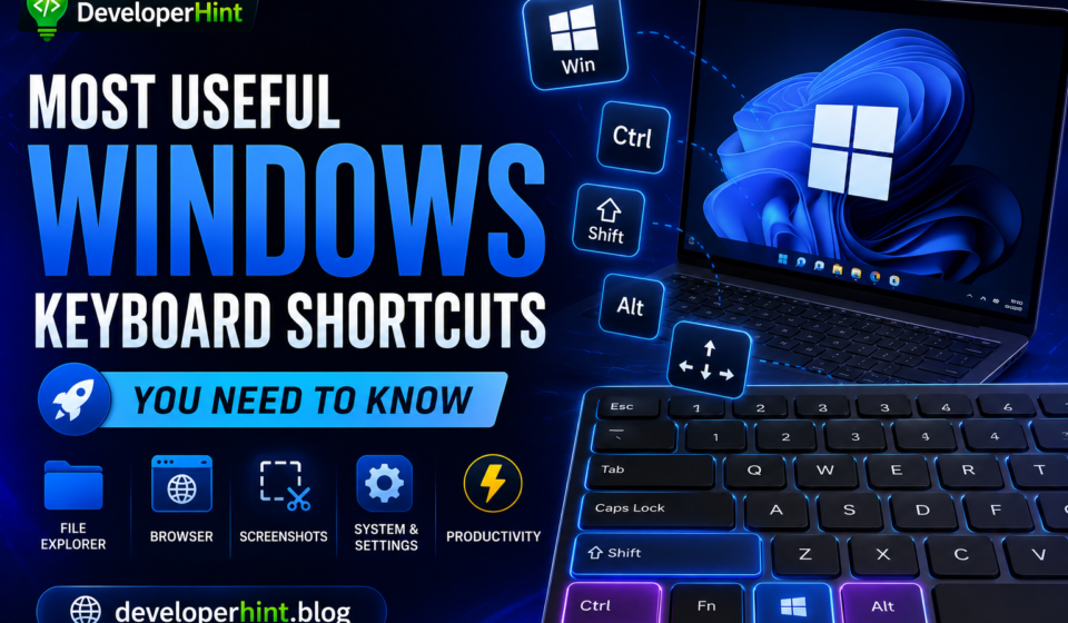 100 Windows Keyboard Shortcuts That Will Actually Save You Time Most Useful Windows Keyboard Shortcuts You Need To Know