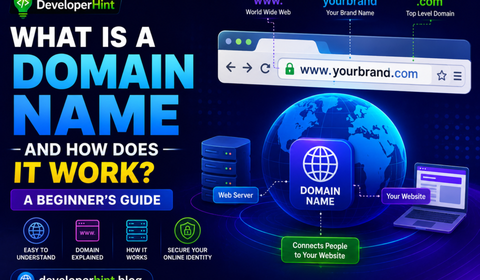 What Is a Domain Name and How Does It Work? A Beginner’s Guide What Is A Domain Name