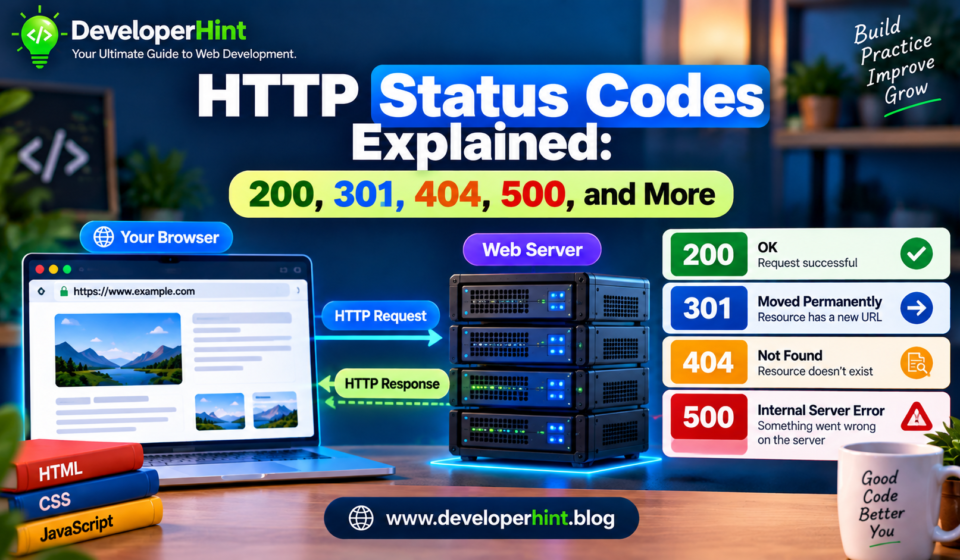 Http Status Codes Explained 200 301 404 500 And More