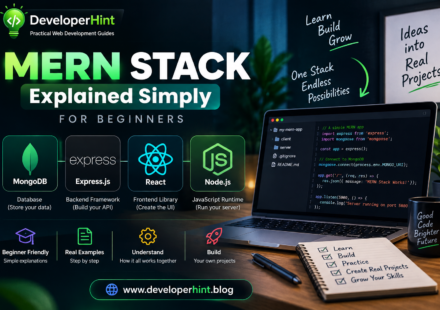 Mern Stack Explained Simply For Beginners