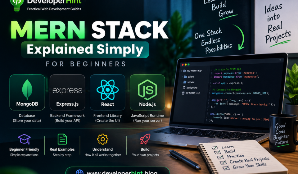 Mern Stack Explained Simply For Beginners