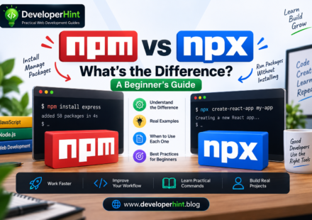 Npm Vs Npx Whats The Difference