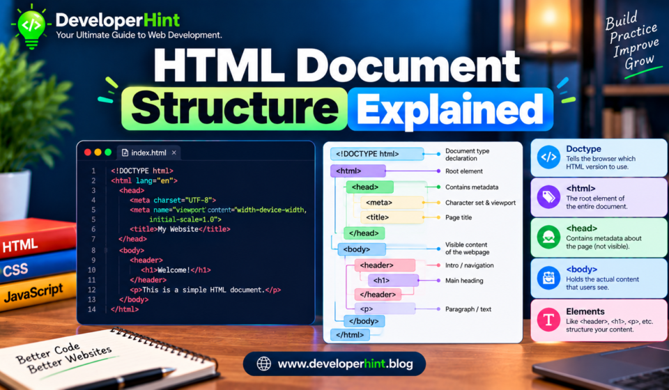 Html Document Structure Explained