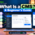 What Is a CMS? A Beginner’s Guide